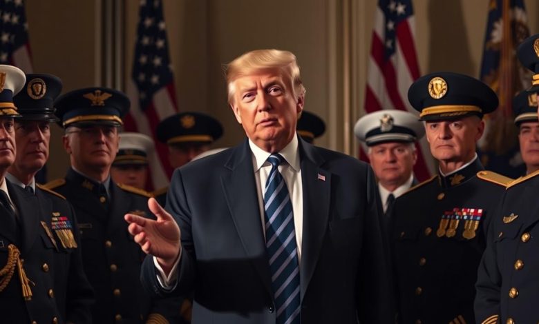 Trump Brings Generals and Admirals into His Political Fold Trump Brings Generals and Admirals into His Political Fold